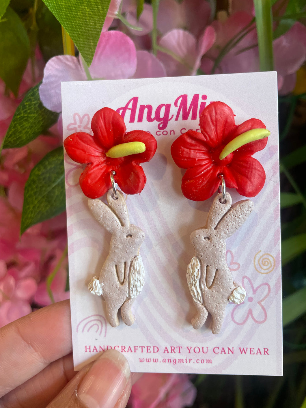 Bunny earrings