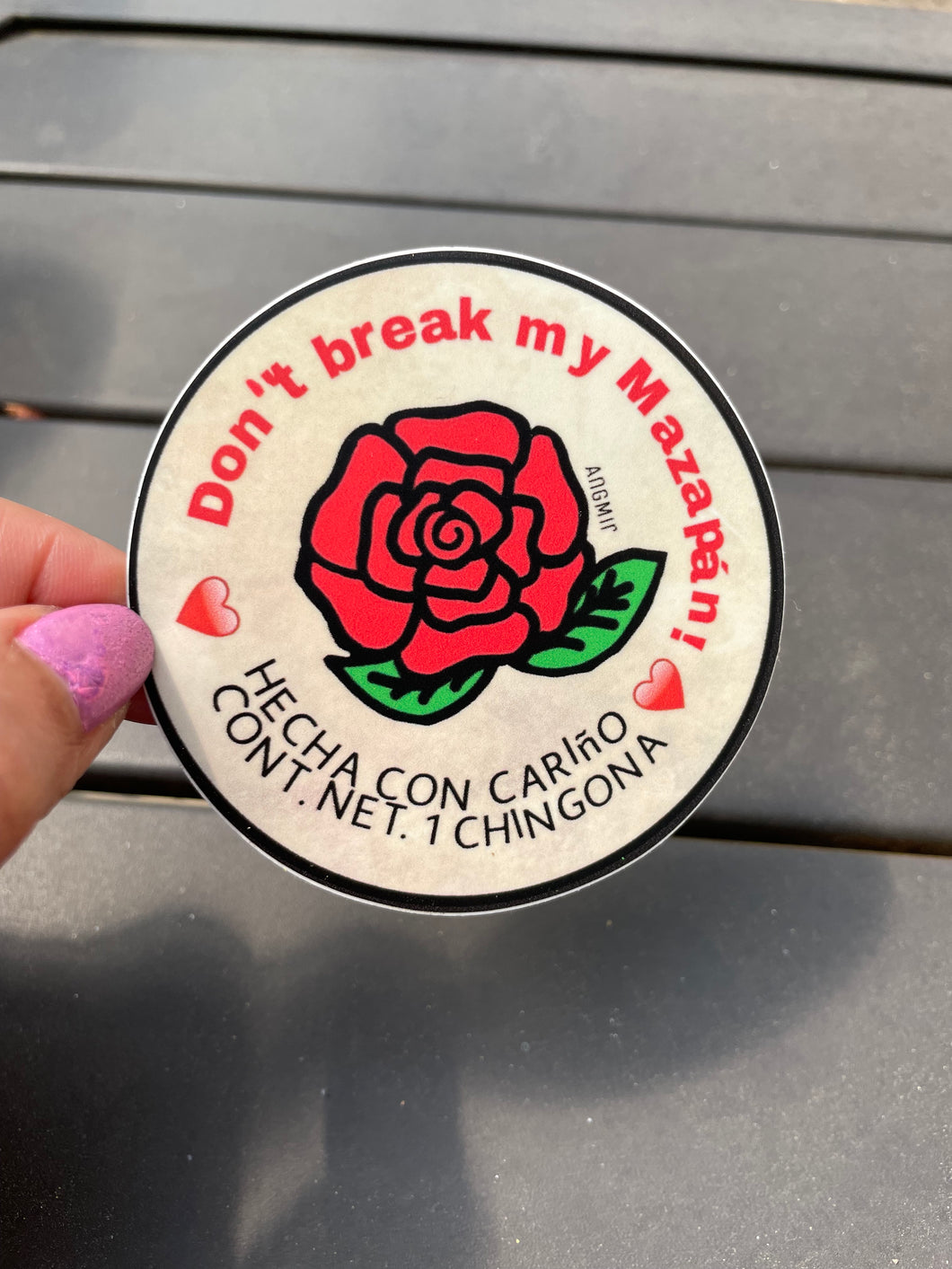 Don’t break my Mazapán - sticker