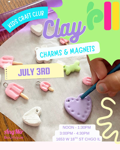Clay Charms & Magnets workshop