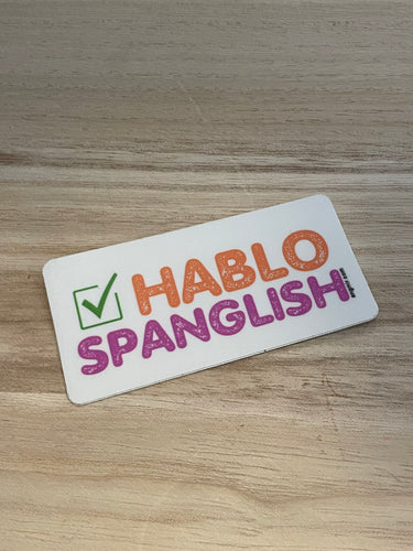 Hablo Spanglish - sticker