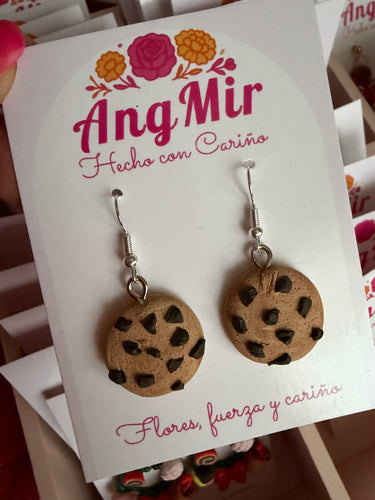 Chocolate Chip Cookies earrings