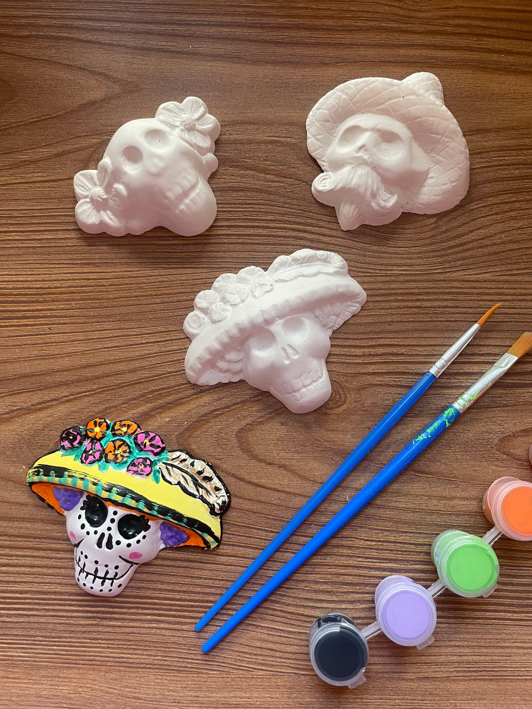 Dia de Los Muertos Magnet Workshop