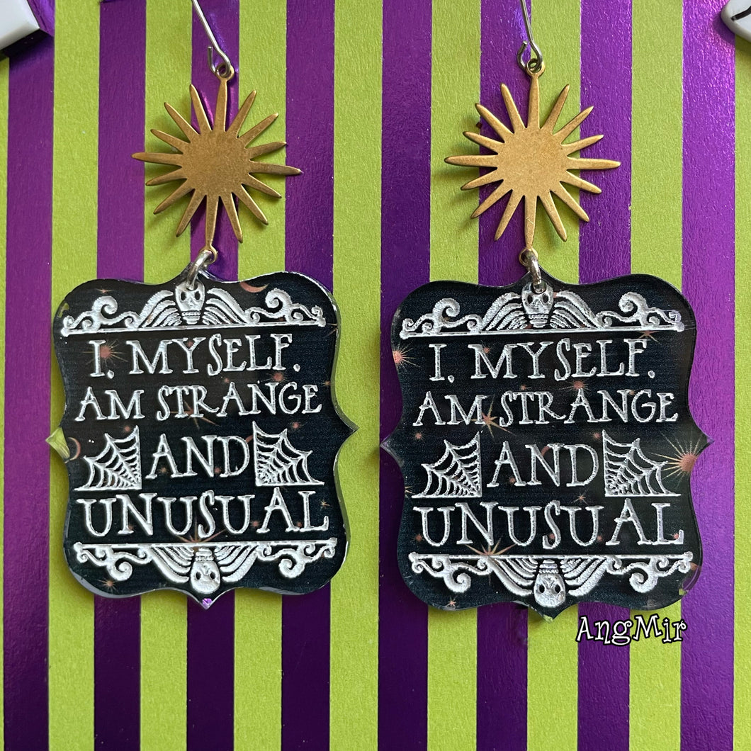 I myself am Strange